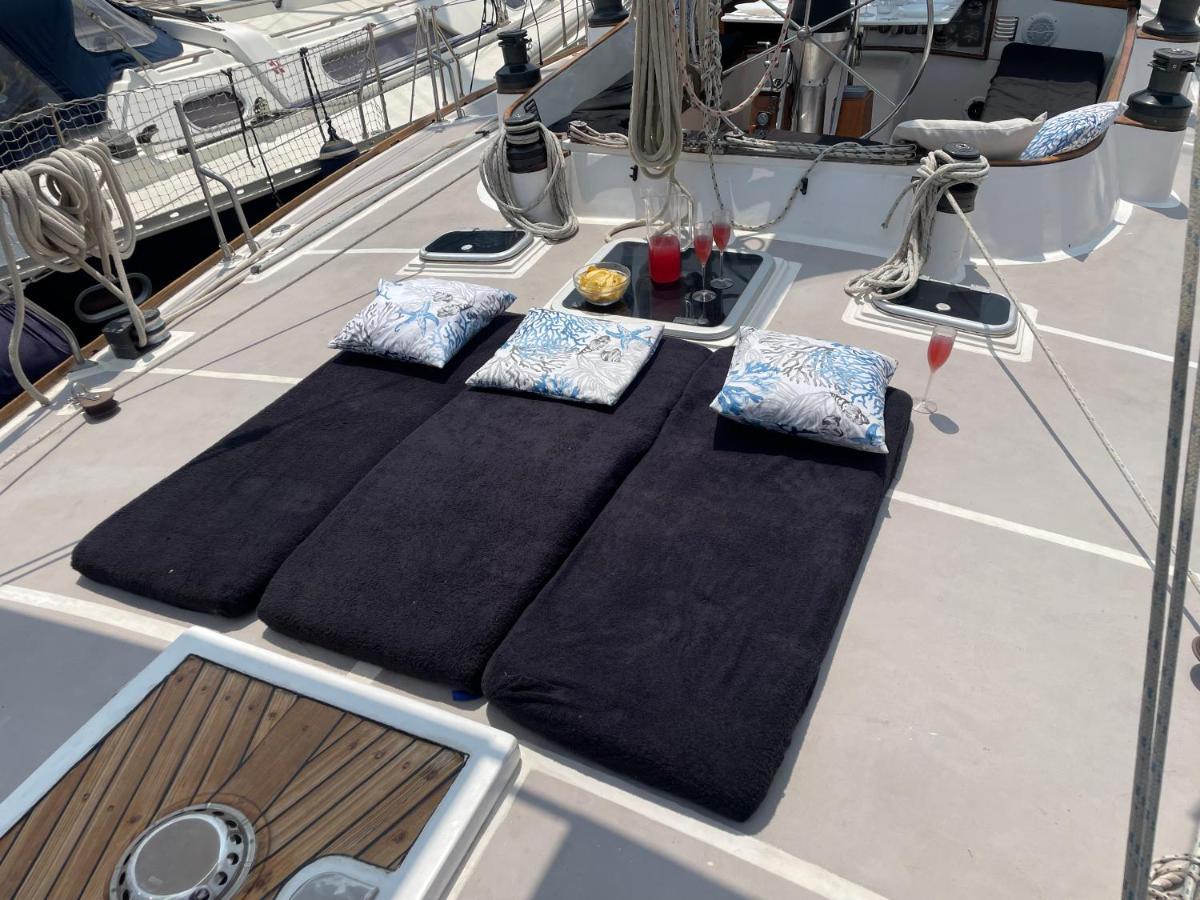 Botel Sailboat On Board