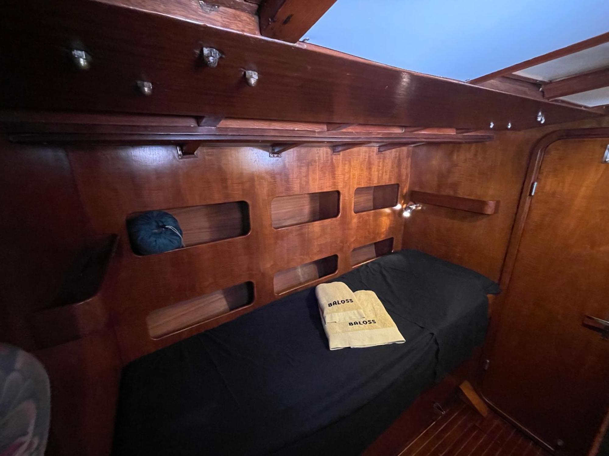Botel Sailboat On Board