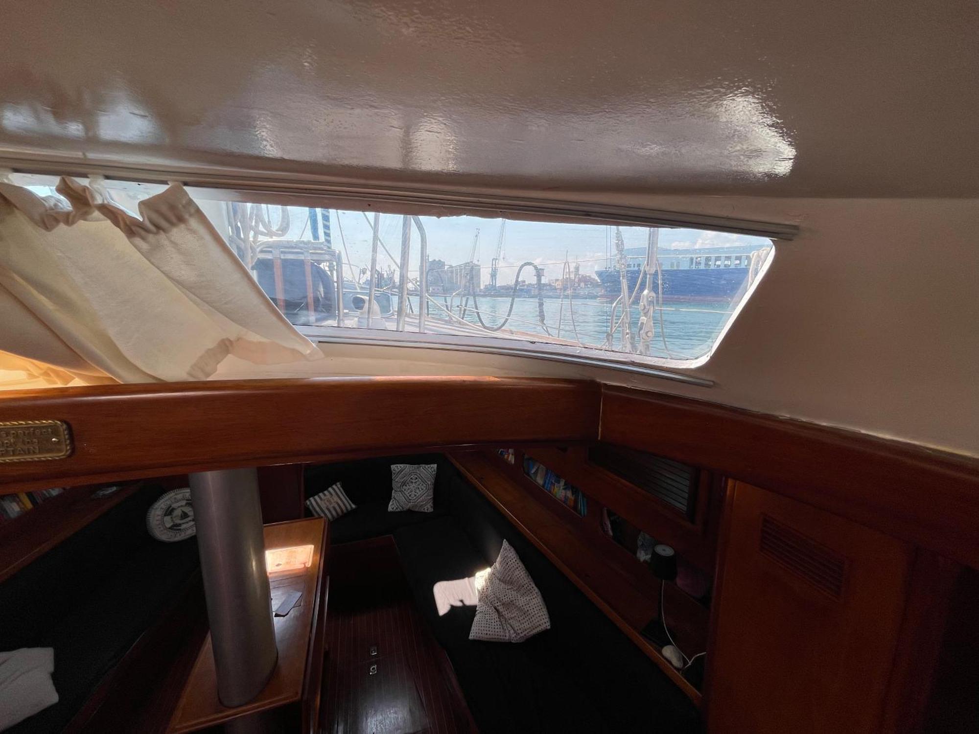 Sailboat On Board Catania